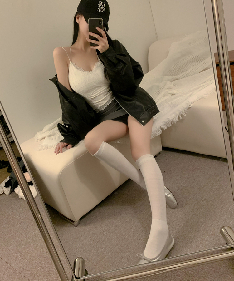 ルーズライダースレザージャケット BLACK