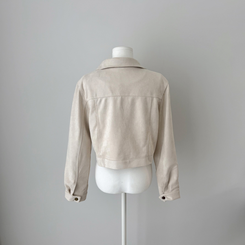 クラシックスエードクロップドジャケット