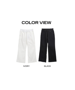 【丈別】ローライズブーツカットパンツ