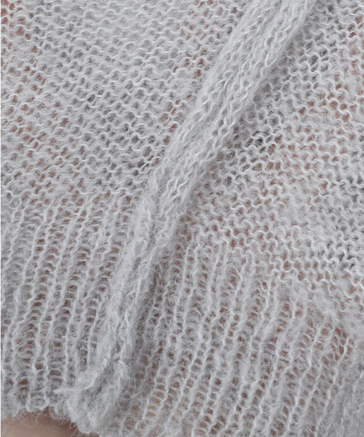 シンプルボートネックニット(7color)