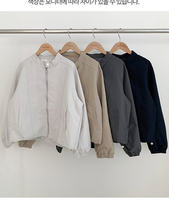 バックルスナップブルゾンジャケット