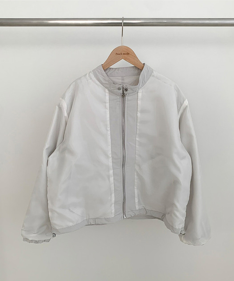 バックルスナップブルゾンジャケット