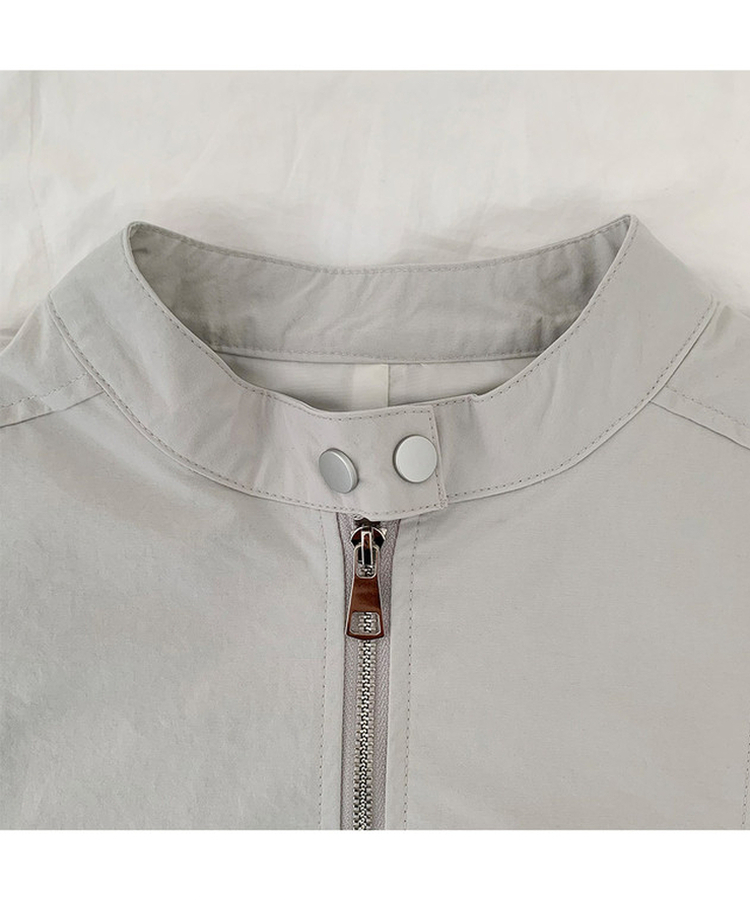 バックルスナップブルゾンジャケット