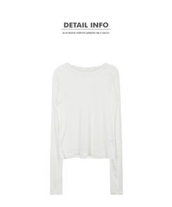 デイリーラウンド長袖Tシャツ(9color)