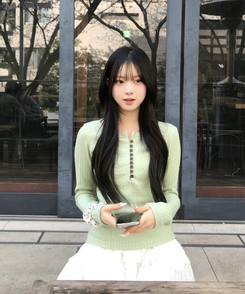 スリムフィットボタントップス MINT