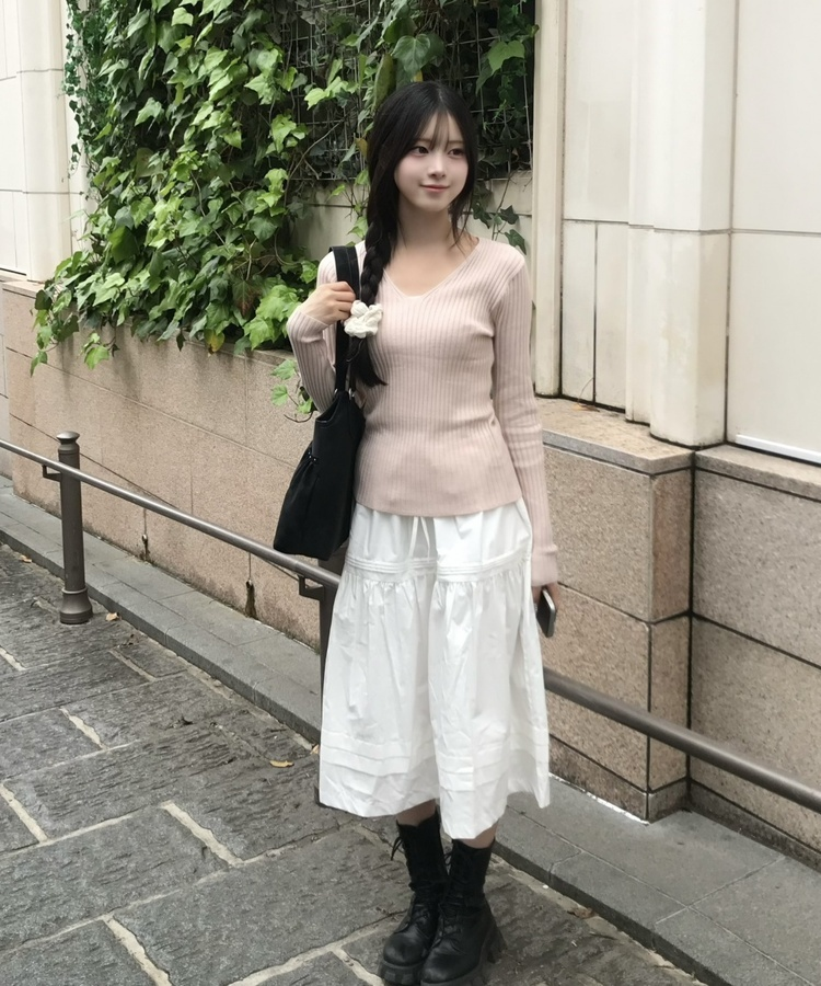 ヴィンテージスタッズシャーリングバッグ BLACK