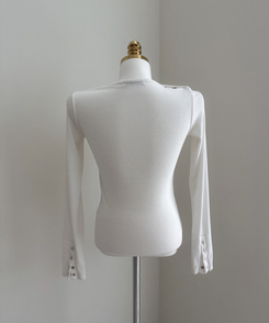 ボタンスナップ長袖Tシャツ(6color)