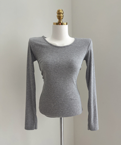 ボタンスナップ長袖Tシャツ(6color)