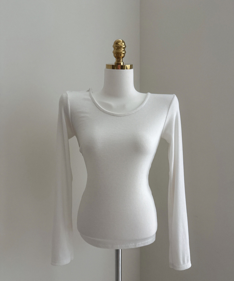 ボタンスナップ長袖Tシャツ(6color)