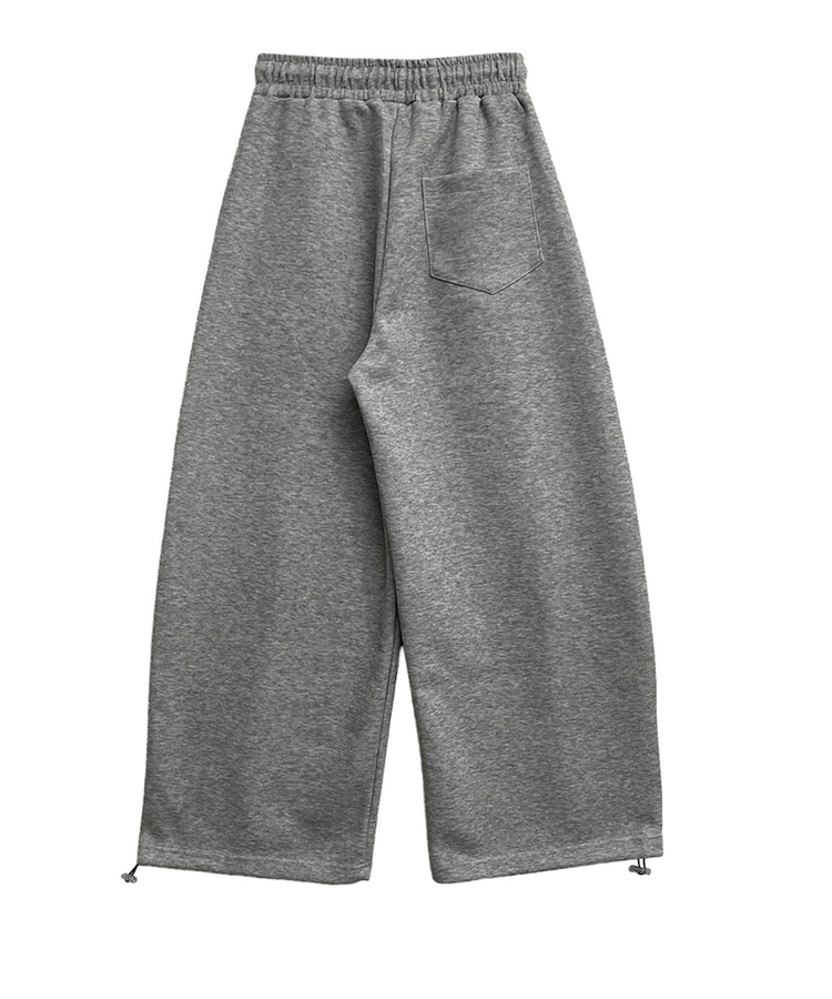 星刺繍ワイドトレーニングパンツ