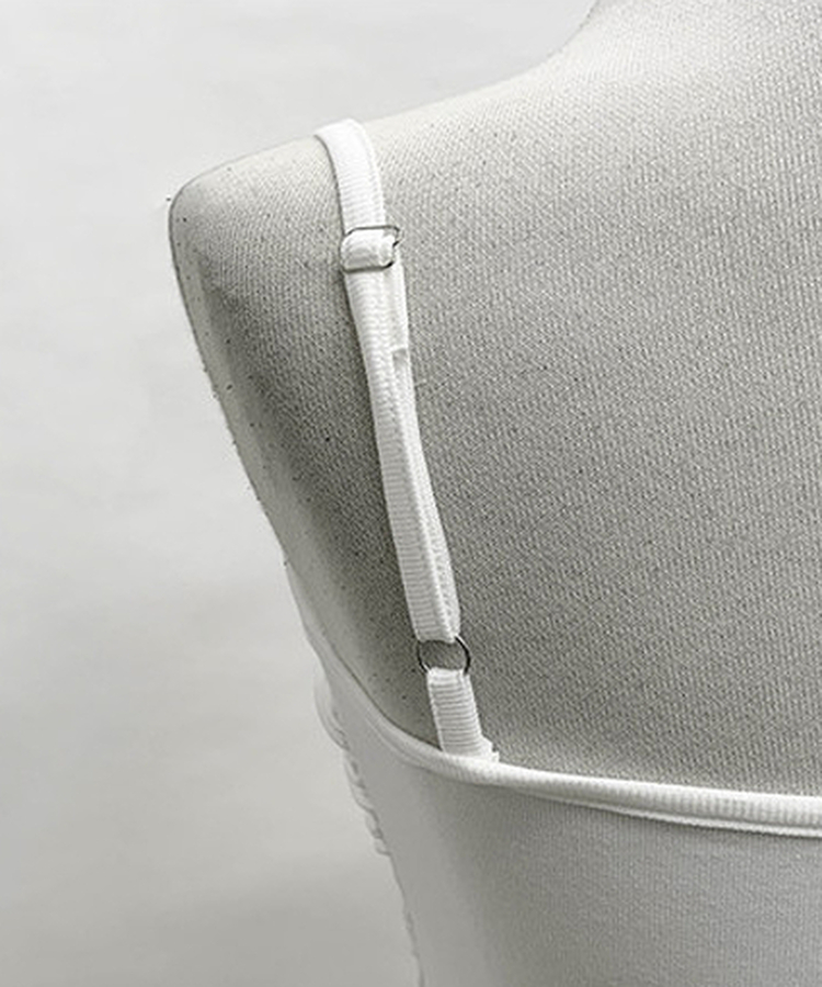 【SET】【カップ付き】リボンキャミソール カーディガン