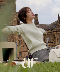 (MADE／イージーウォッシャブル／2ネックタイプ)   ペンダント ラウンド・Vネック ウォッシャブル 長袖 ニット   MELON MINT