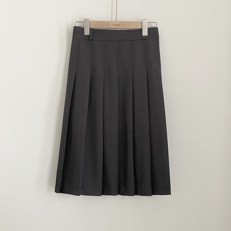 ビンテージプリーツミディスカート