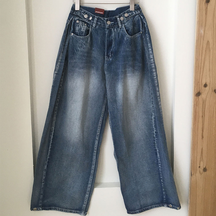 【丈別】バルーンワイドデニム