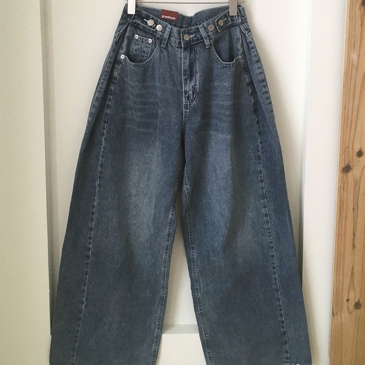 【丈別】バルーンワイドデニム