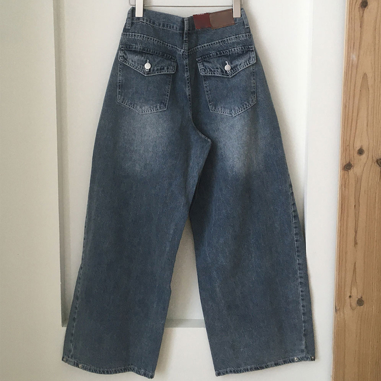 【丈別】バルーンワイドデニム