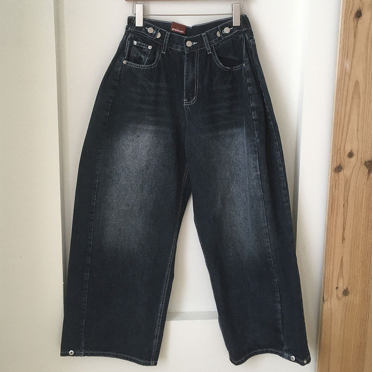 【丈別】バルーンワイドデニム