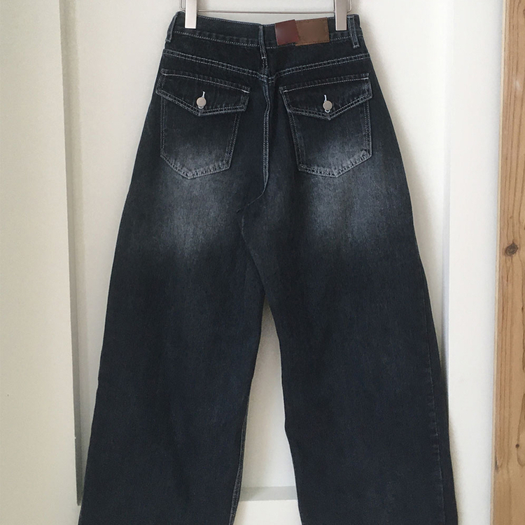 【丈別】バルーンワイドデニム