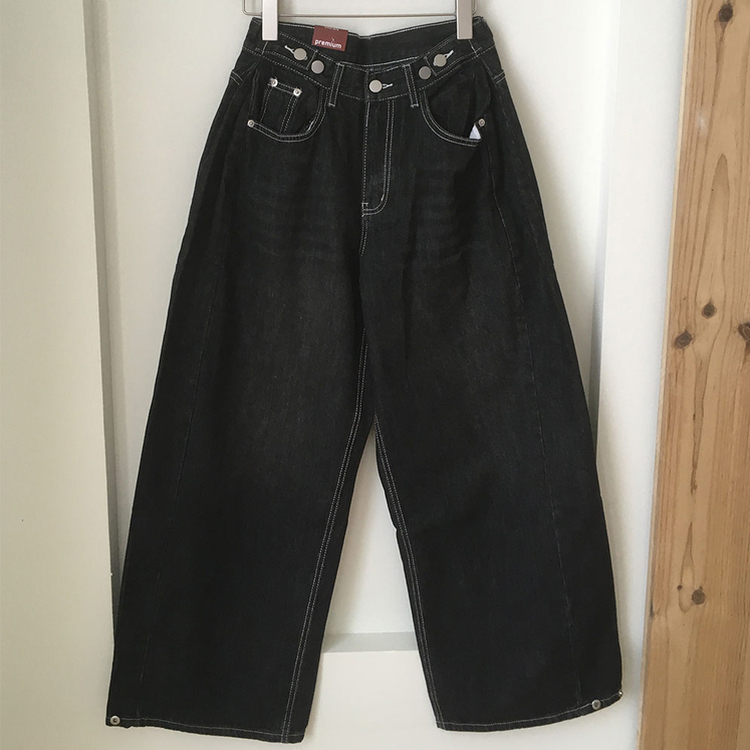 【丈別】バルーンワイドデニム