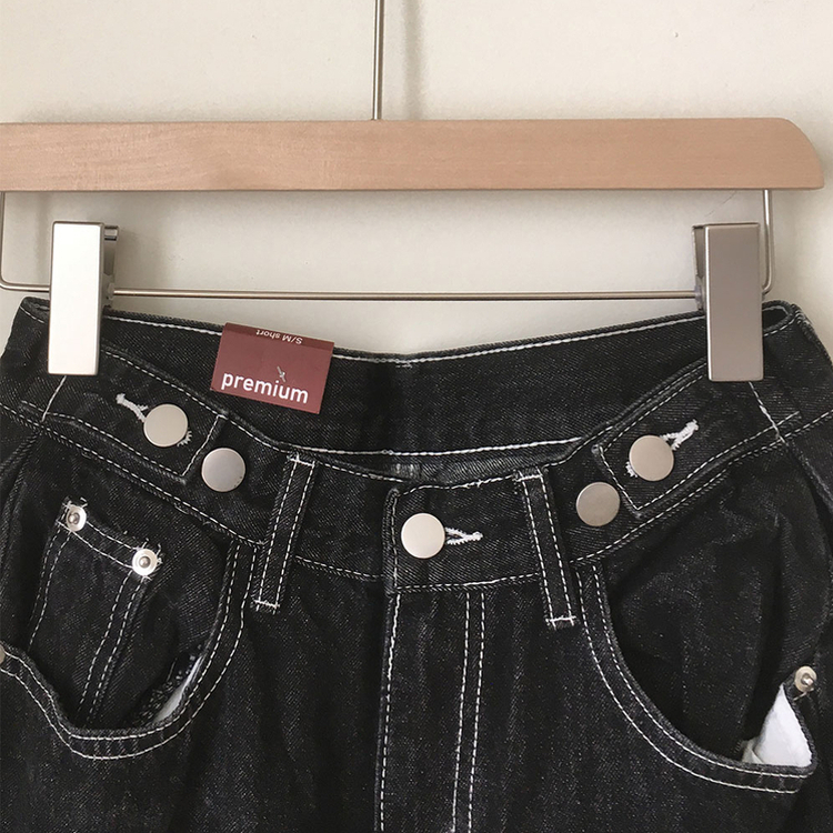 【丈別】バルーンワイドデニム