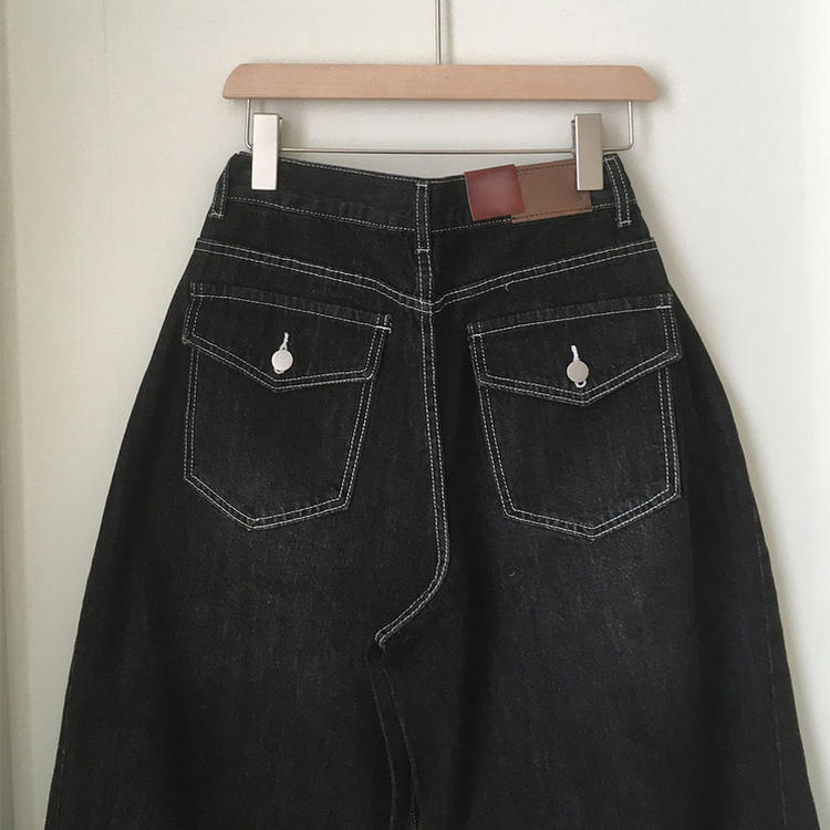 【丈別】バルーンワイドデニム