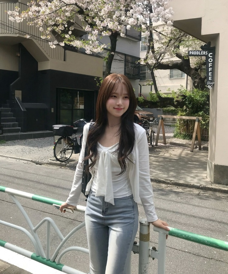 【SET】リボンフリルキャミソール＋カーディガン IVORY