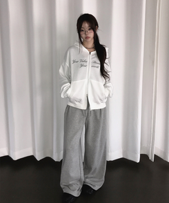 折り返しローワイドトレーニングパンツ Merange Gray