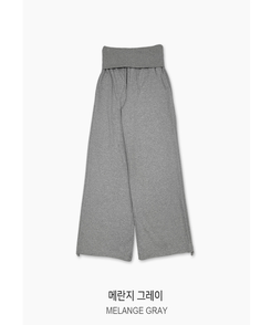 折り返しローワイドトレーニングパンツ