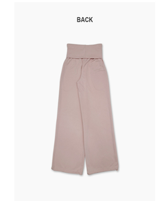 折り返しローワイドトレーニングパンツ