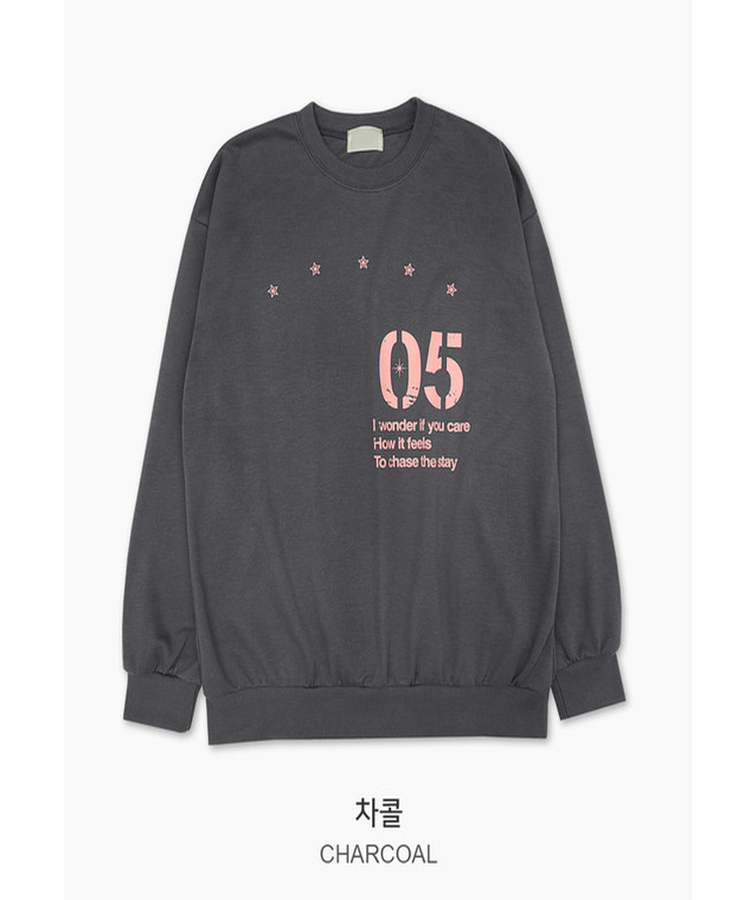 ナンバープリントスウェット