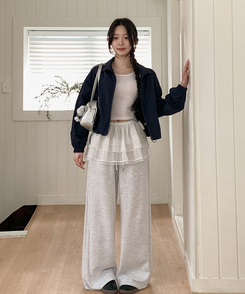 【キーリング付き】シアリングリボンショルダーバッグ SILVER