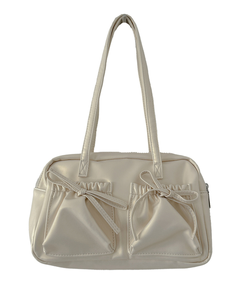 【キーリング付き】シアリングリボンショルダーバッグ