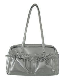 【キーリング付き】シアリングリボンショルダーバッグ