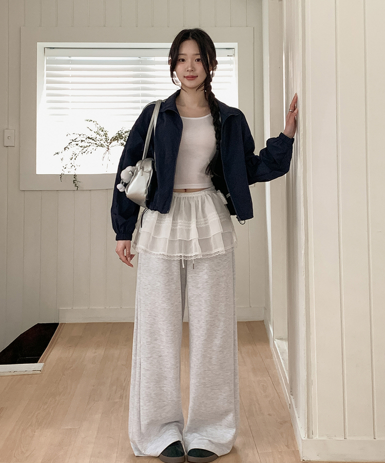 【キーリング付き】シアリングリボンショルダーバッグ SILVER