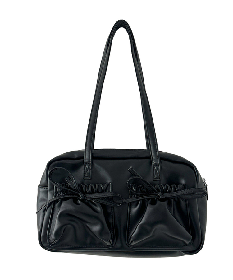 【キーリング付き】シアリングリボンショルダーバッグ