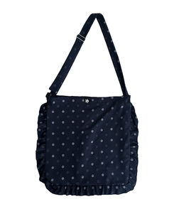 ドットフリルショルダークロスバッグ