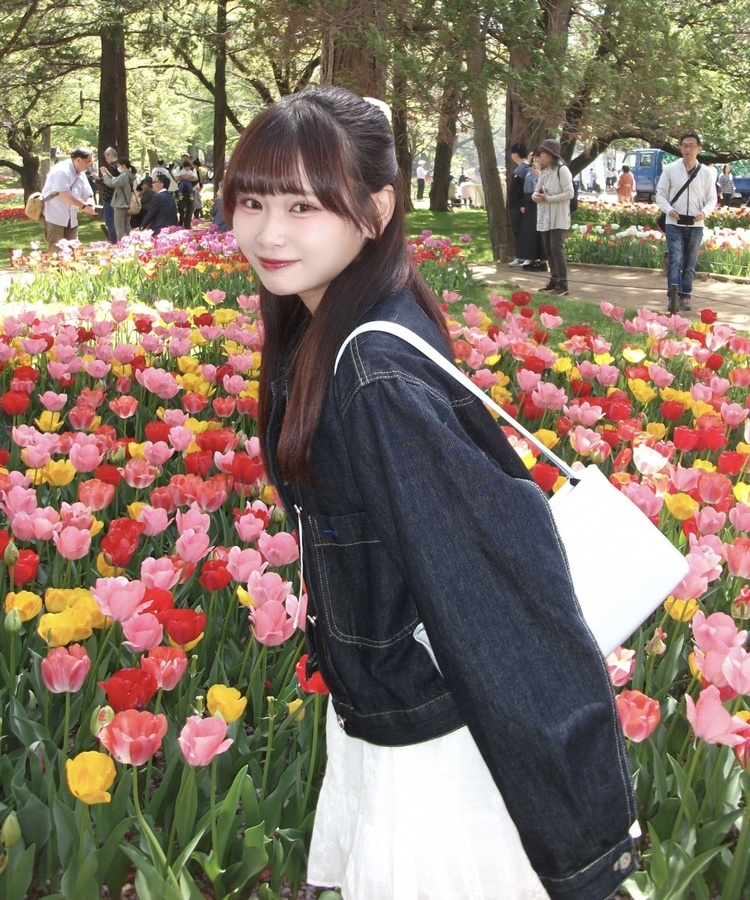 ショート丈デニムジャケット DARK BLUE