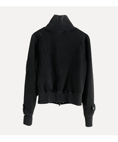 ラインピンタックジップアップジャンパー