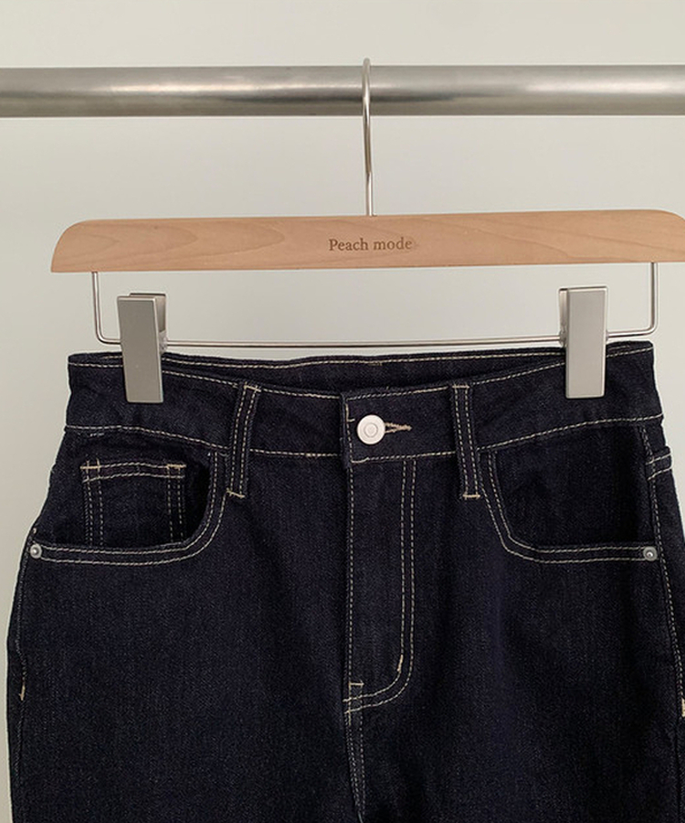 ノンフェードセミブーツカットデニム