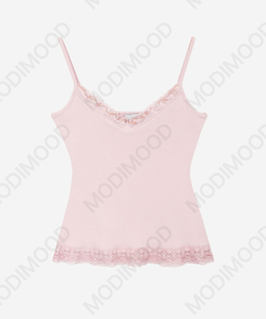 レースフリルキャミソール(6color)