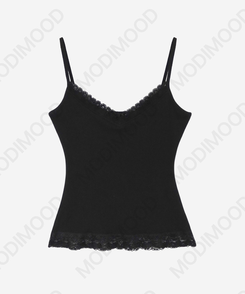 レースフリルキャミソール(6color)