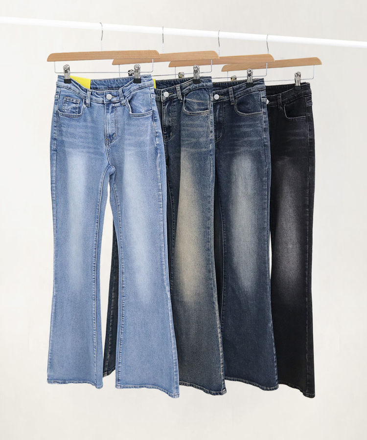 【丈別】ヒップパッドロングブーツカットパンツ