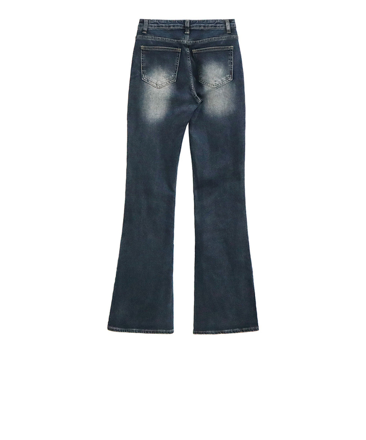 【丈別】ヒップパッドロングブーツカットパンツ