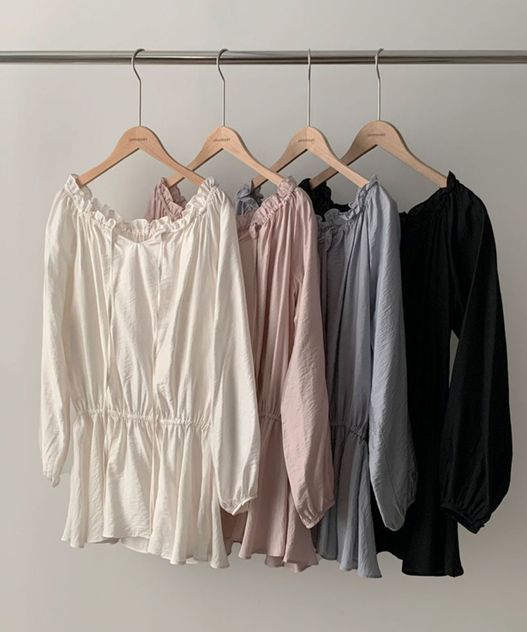 프시케 주인공 블라우스 미니 원피스