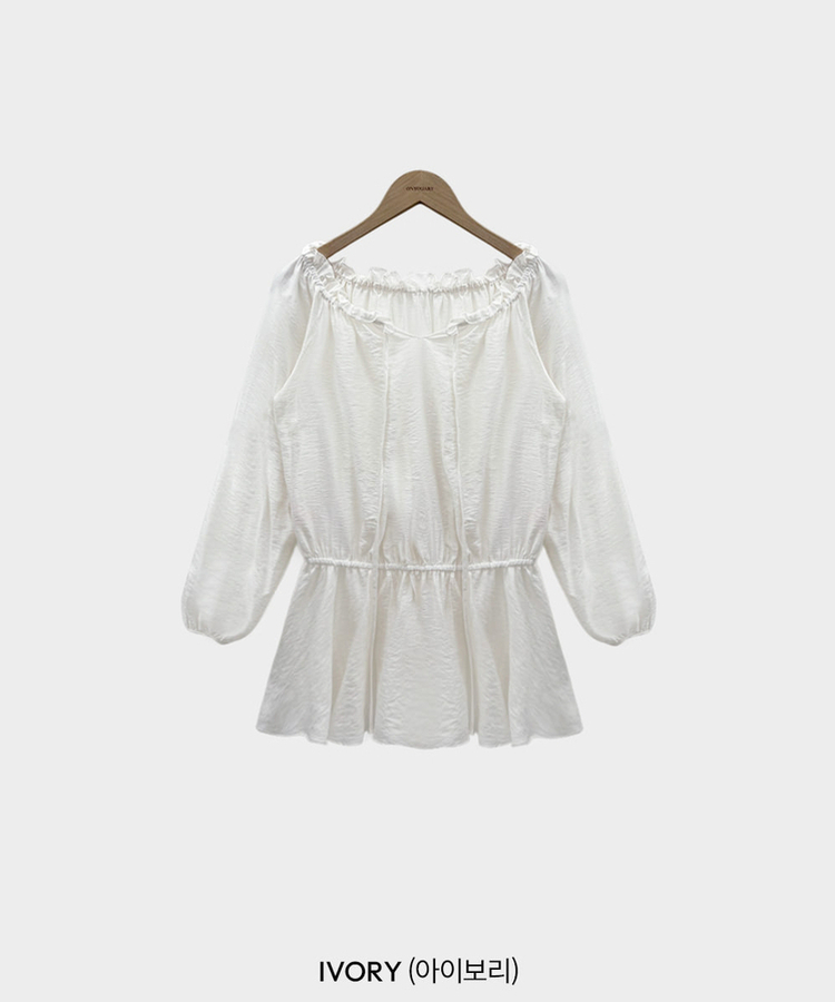 프시케 주인공 블라우스 미니 원피스