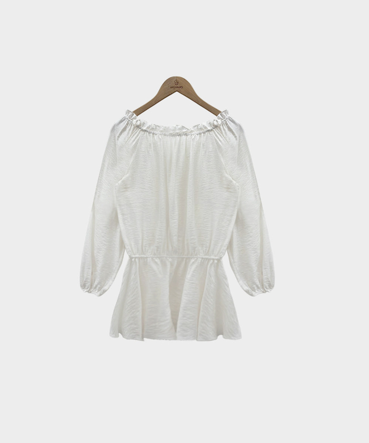 프시케 주인공 블라우스 미니 원피스