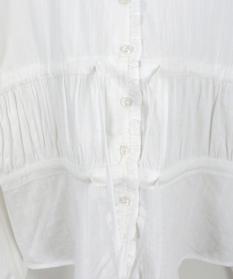 アイレットストリングブラウス