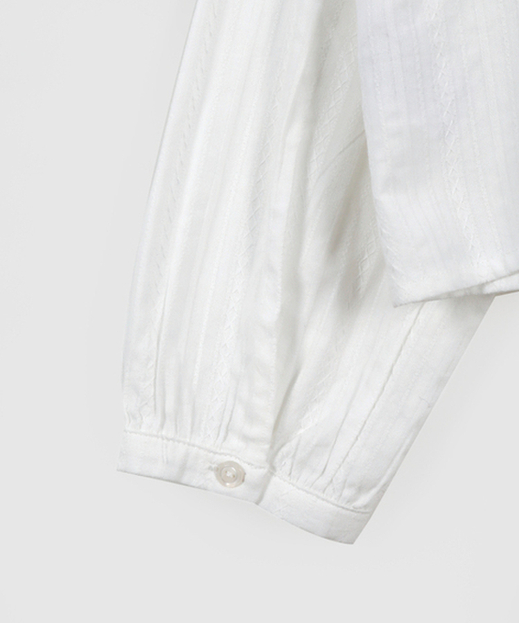 アイレットストリングブラウス