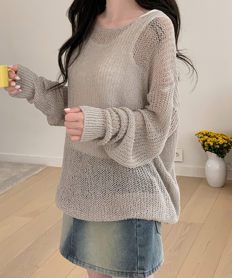 ウォッシュドデニムミニスカート BLUE