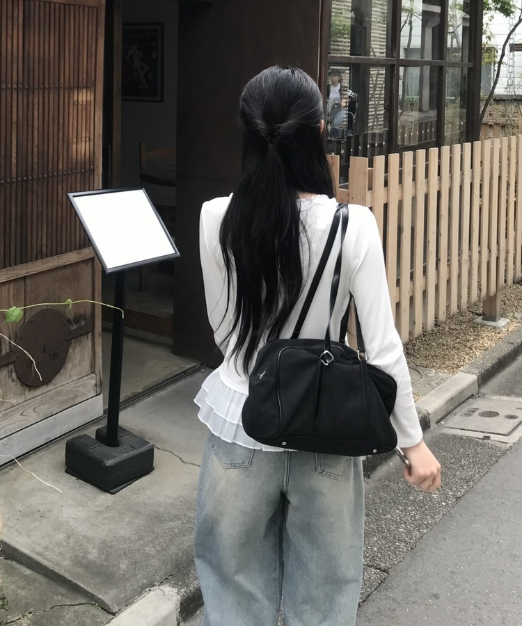 【SET】캉캉 나시+프릴 가디건 화이트